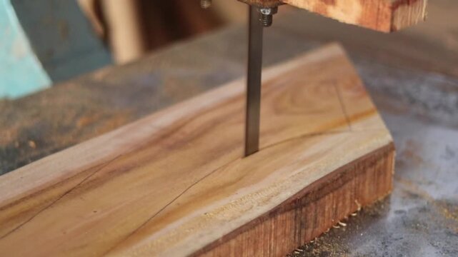 Band Saw Machine Masterclass | Professional Wood Cutting Skills and Factory Technology