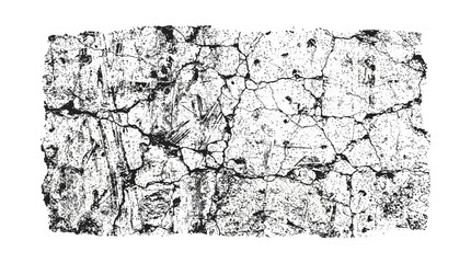 Fototapeta premium Abstract black and white grunge texture with cracks and distressed surface pattern.