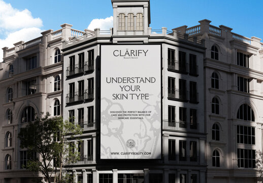 Corner Billboard Mockup