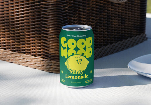 330ml Can Mockup
