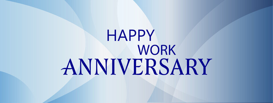 happy work anniversary card
