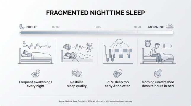 Fragmented Nighttime Sleep and Insomnia in Narcolepsy