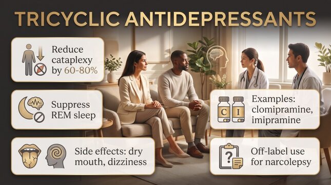 Tricyclic Antidepressants for Cataplexy