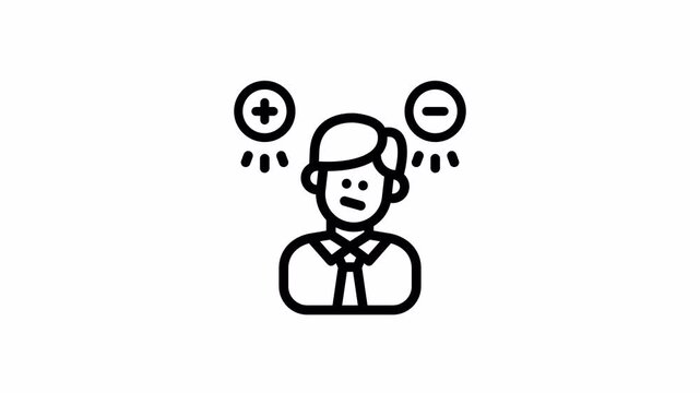 compare minimalist stroke animation
