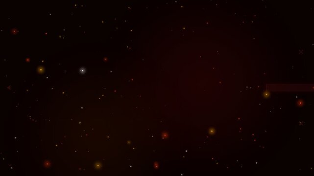 A vast expanse of deep darkness reveals numerous glowing points of light that twinkle across the infinite reaches of the nocturnal firmament to create a sense of mystery throughout the cosmos