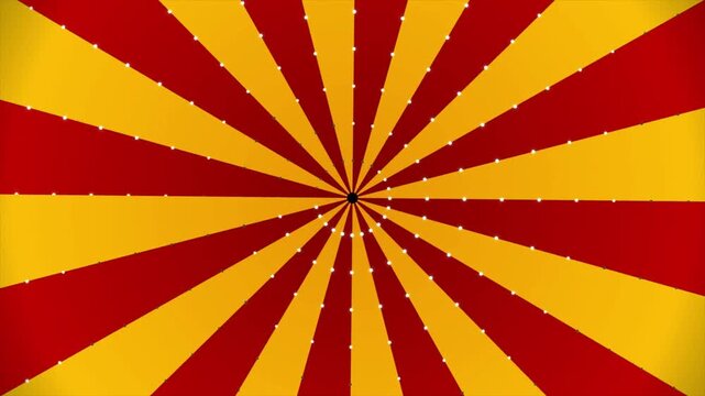 Retro Circus Sunburst Background