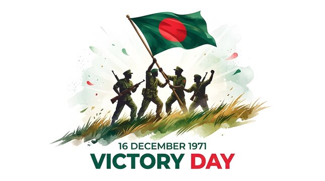 Celebrating bangladesh's victory day on december 16th honoring the nation's liberation and sovereignty