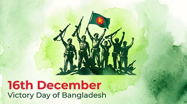 Celebrating bangladesh's victory day on december 16th honoring the heroes and the nation's independence