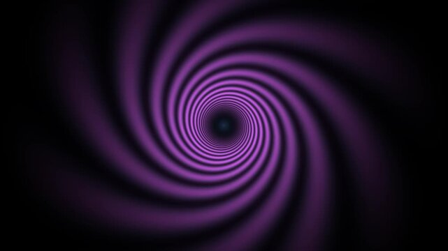 Hypnotic Abstract Spiral Portal Background This design features a spiral pattern spinning in shades of purple. The motion creates a sense of depth and draws the viewer into the center of the spiral