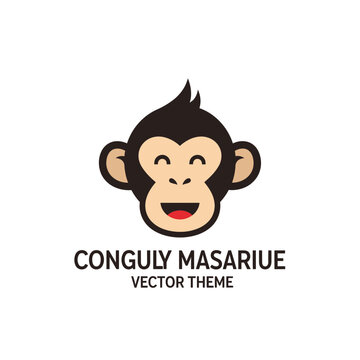 Monkey theme logo with company text.
