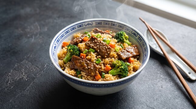 Beef and broccoli Fried Rice, Fried rice recipe