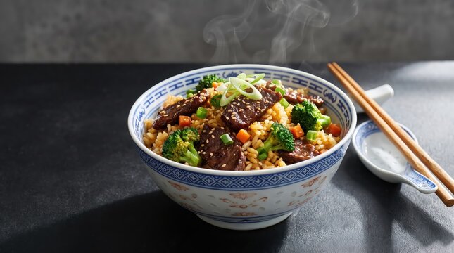 Beef and broccoli Fried Rice, Fried rice recipe