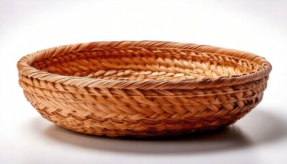 Obraz premium Handcrafted Woven Basket - A Rustic and Natural Storage Solution.