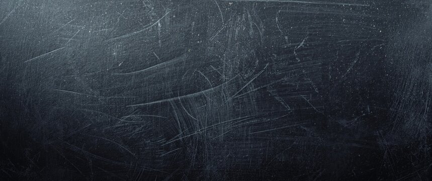 Textured Dark Surface with Scratches and Dust Particles