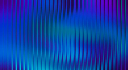 Fototapeta premium Abstract gradient stripes in blue, purple, and teal colors