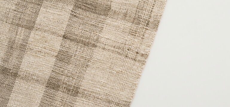 handwoven minimalist geometric textile