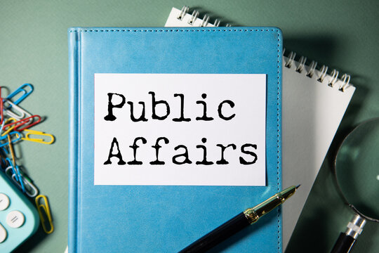 Concept of Public Affairs write on book