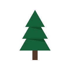 Fototapeta premium green christmas tree