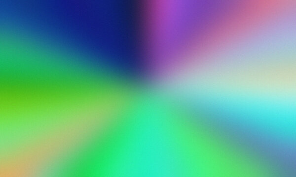 abstract multicolor green blue purple pink gradient background with soft luminous glow