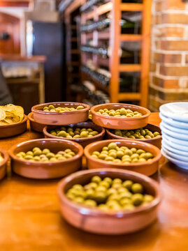 Tapas de olivas