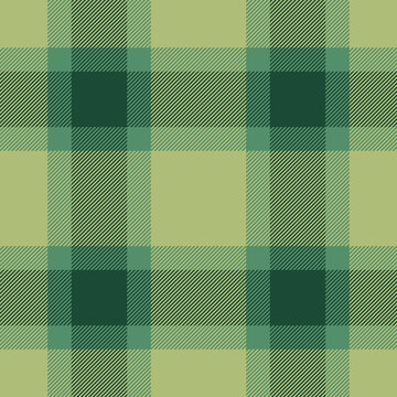 Celebrate tartan check vector, customize seamless textile plaid. Hounds tooth fabric pattern texture background in lime and dark colors.