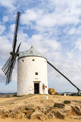 Windmühle in Consuegra, La Mancha, Spanien © Pietro