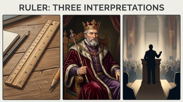 Three Ruler Meanings