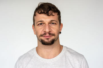 Fototapeta premium Casual portrait of confident man.