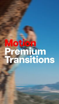 Premium Transitions Motion 22 Variations VERTICAL &ndash; Dynamic Motion Transitions, Fast Camera Moves, Smooth Wipes and Energetic Effects for Professional Video Editing and Motion Graphics