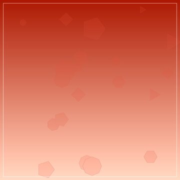 Minimalist sharp geometric polygons composition - e480