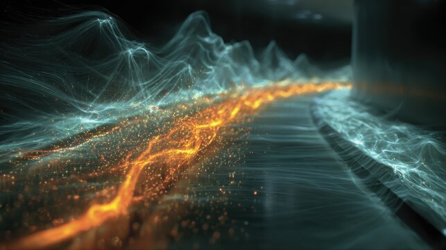 Volumetric rendering shows adult filarial worms inside lymphatic channels producing microfilariae