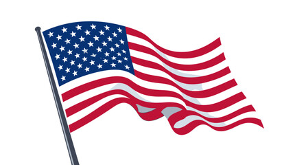 Fototapeta premium American_flag_waving_202608181319_2x