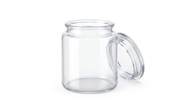 empty glass jar