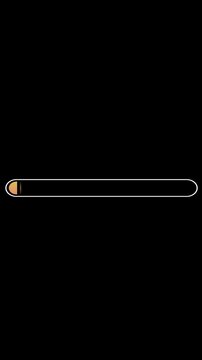 Multi Color Progress Bar Animation on Black Background. Download Progress, Preloader Animation Web Design Template. Seamless Loop Animation in 4K Vertical with Alpha Channel.