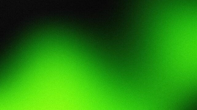 Green and black gradient blur abstract background noise grain texture light leak effect wave pattern soft colorful backdrop