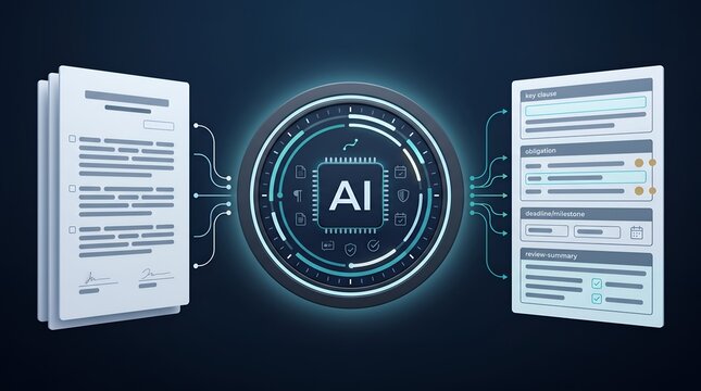 Automated data extraction system using artificial intelligence to process documents and digitize forms