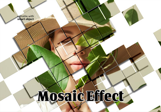 Mosaic Photo Effect