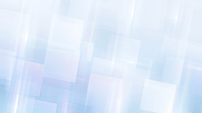 Abstract Geometric White and Blue Technology Background