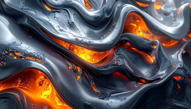 Abstract digital art of swirling cosmic energy patterns.