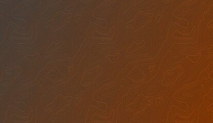 Detailed Topographic Contour Texture Background, elevation, gradient, abstract, geographic, geological, dense, intricate, Brown Map Line Pattern © KK Pixel Hub 