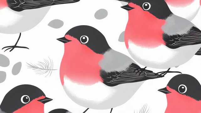selective focus adorable bird background with clean design