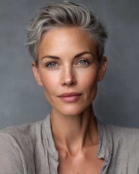 Confident Businesswoman Professional Headshot Portrait