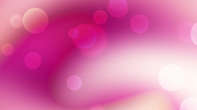 Soft blush pink and deep burgundy gradient background loop with subtle glowing bokeh light blur Perfect for minimal video intros and overlays