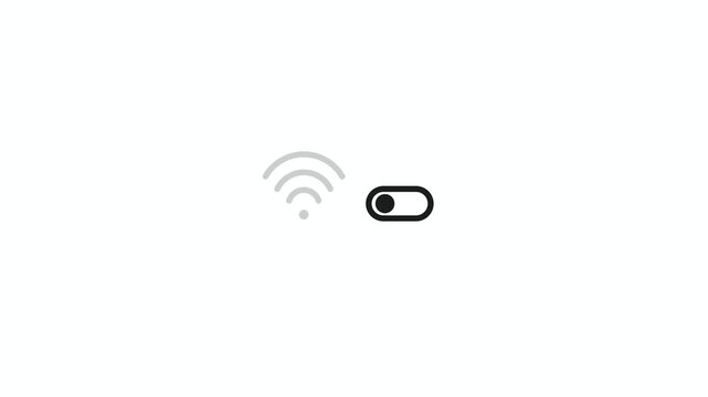Offline Mode Icon Switches Wireless Connection Of