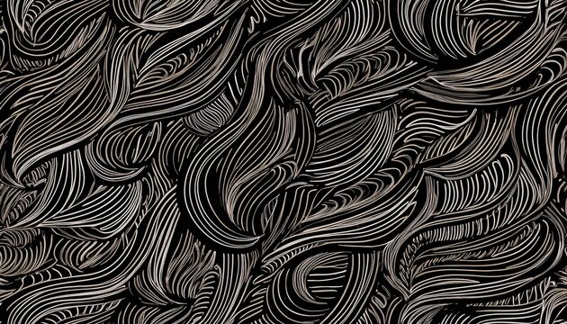 hand written unreadable text seamless pattern abstract doodle cursive writing background