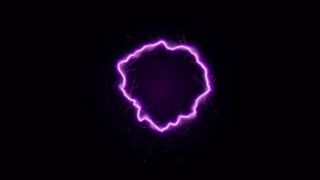 Abstract yellow and orange dotted spark rays expanding radially for motion graphics overlay