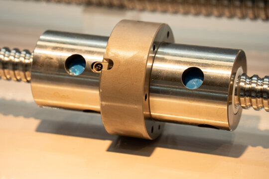Precision Mechanical Ball Screw Assembly with Flanged Nut