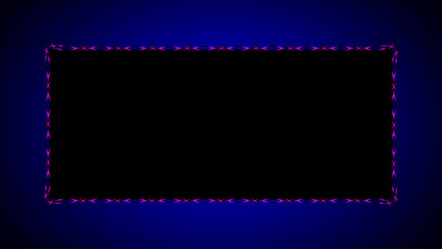Futuristic Cyberpunk Gaming Screen Interface Panel with Lime Glow
