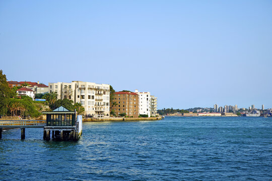 Jeffrey Street Wharf and Kirribilli.