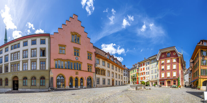 Altstadt, Biel, Bienne, Schweiz 